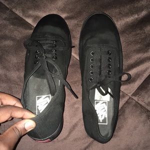 Black Vans